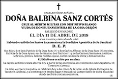 Balbina Sanz Cortés